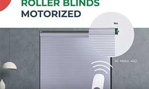 motorized roller blind